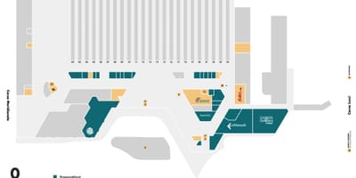 Mapa głównego dworca kolejowego w Neapolu 